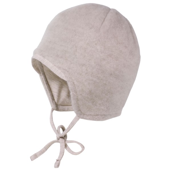 maximo - Baby's Mütze mit Wollfleece - Mütze Gr 39-41 cm grau von Maximo