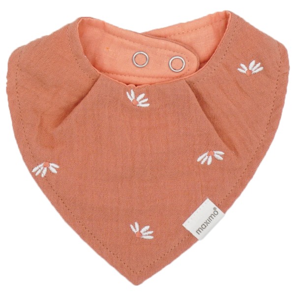 maximo - Baby's Tuch Musselin Stick Futter - Halstuch Gr 1 rosa von Maximo