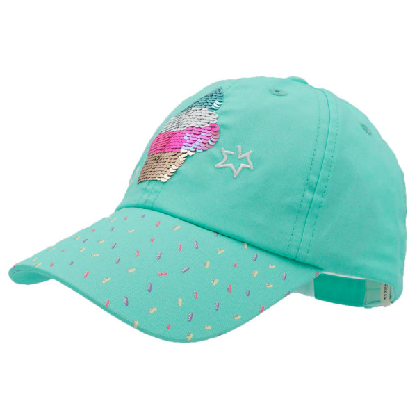 maximo - Girl's Cap Ice - Cap Gr 55-57 cm türkis von Maximo