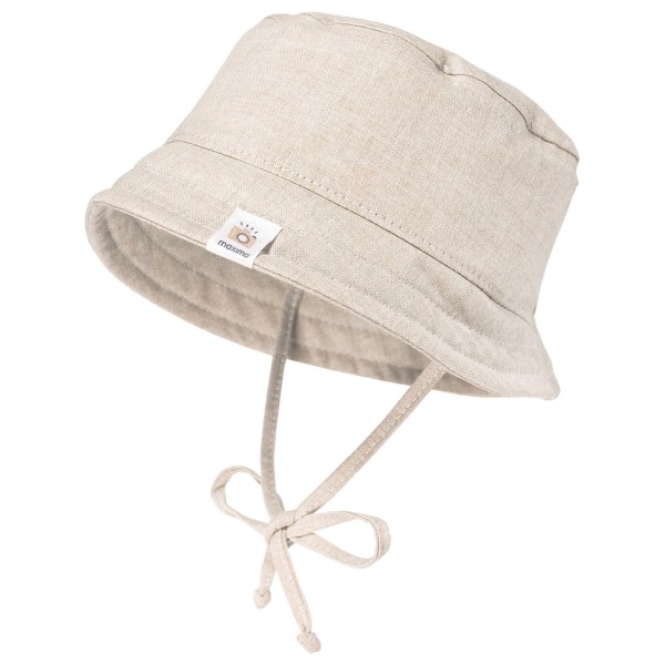 maximo - Kid's Baby Hütchen Futter Bindeband UV 15 - Hut Gr 41 cm beige von Maximo