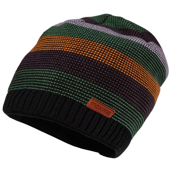 maximo - Kid's Beanie Randlos - Mütze Gr 49-51 cm schwarz von Maximo
