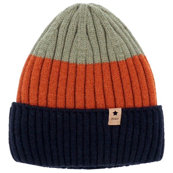 maximo - Kid's Beanie mit Streifen - Mütze Gr 55-57 cm bunt von Maximo