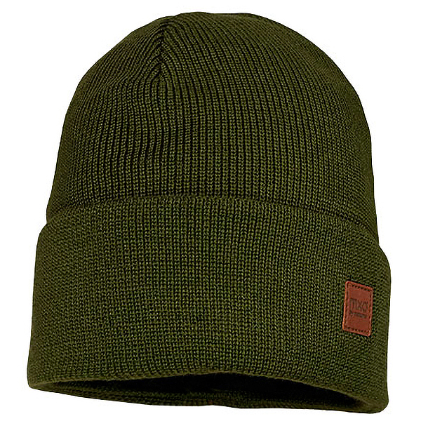 maximo - Kid's Beanie mit Umschlag - Mütze Gr 55-57 cm oliv von Maximo