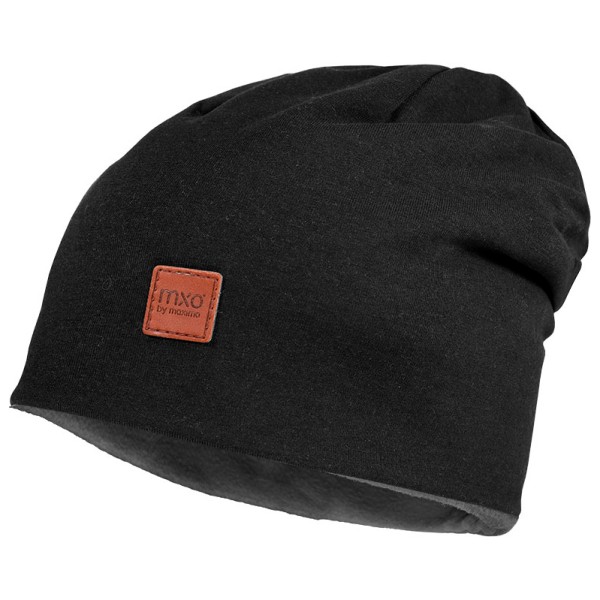 maximo - Kid's Beanie short reversible - Mütze Gr 47-49 cm schwarz maximo - Kid's Beanie short reversible - Mütze Gr 47-49 cm schwarz von Maximo