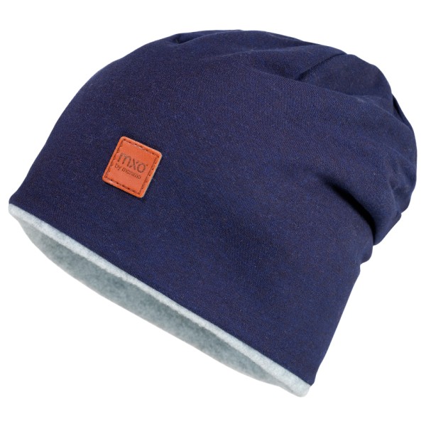 maximo - Kid's Beanie short reversible - Mütze Gr 49-51 cm blau von Maximo