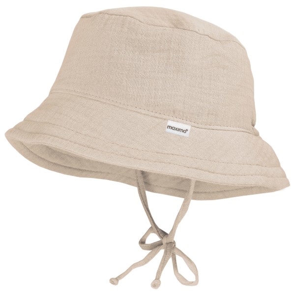 maximo - Kid's Mini Hut Band Musselin Futter - Hut Gr 51 cm beige von Maximo