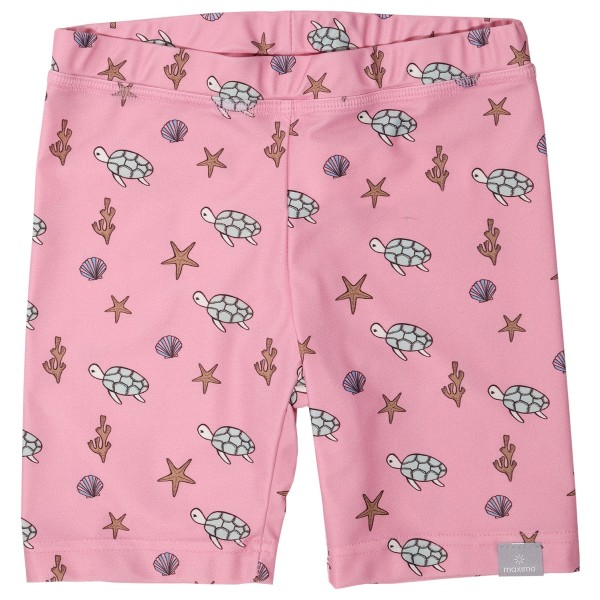 maximo - Kid's Mini Radlerhose Badestoff Print UV 50 - Lycra Gr 74/80 rosa von Maximo