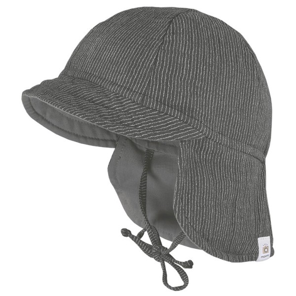 maximo - Kid's Mini Schildmütze Musselin - Cap Gr 45 cm;47 cm;49 cm;51 cm;53 cm beige;grau;rosa;türkis von Maximo