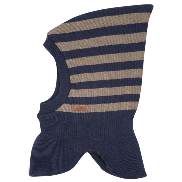 maximo - Kid's Mini-Schlupfmütze Zipfelform - Sturmhaube Gr 53-55 cm blau von Maximo