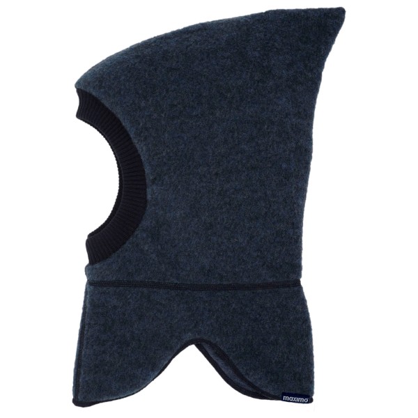 maximo - Kid's Mini-Schlupfmütze mit Wollfleece - Sturmhaube Gr 47-49 cm blau von Maximo