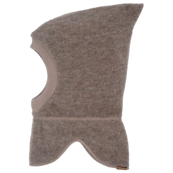 maximo - Kid's Mini-Schlupfmütze mit Wollfleece - Sturmhaube Gr 51-53 cm braun von Maximo