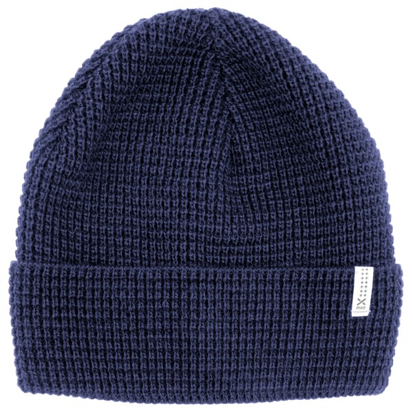 maximo - Kid's Mütze Perlfang - Mütze Gr 49-51 cm blau von Maximo