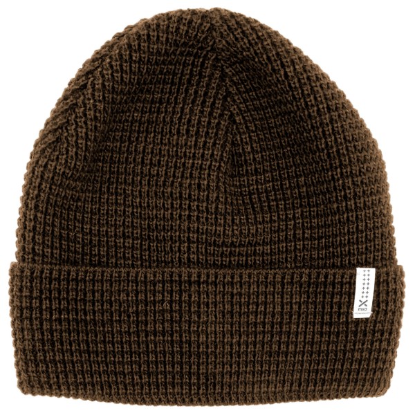maximo - Kid's Mütze Perlfang - Mütze Gr 55-57 cm schwarz/braun von Maximo