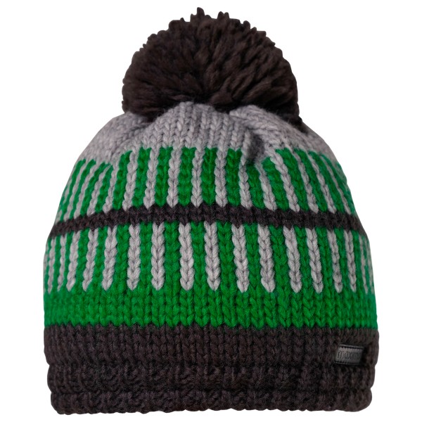 maximo - Kid's Mütze mit Pompon - Mütze Gr 49-51 cm schwarz von Maximo