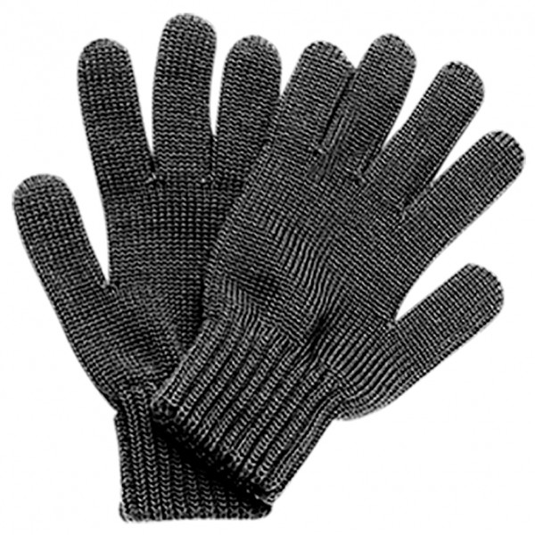 maximo - Kid's Will-Fingerhandschuh - Handschuhe Gr 7 grau/schwarz von Maximo