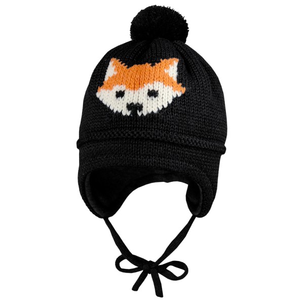 maximo - Mini Boy-Mütze Ausgenäht - Mütze Gr 49 cm schwarz von Maximo