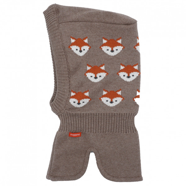 maximo - Mini Boy-Schlupfmütze Fuchs - Mütze Gr 49-51 cm braun von Maximo