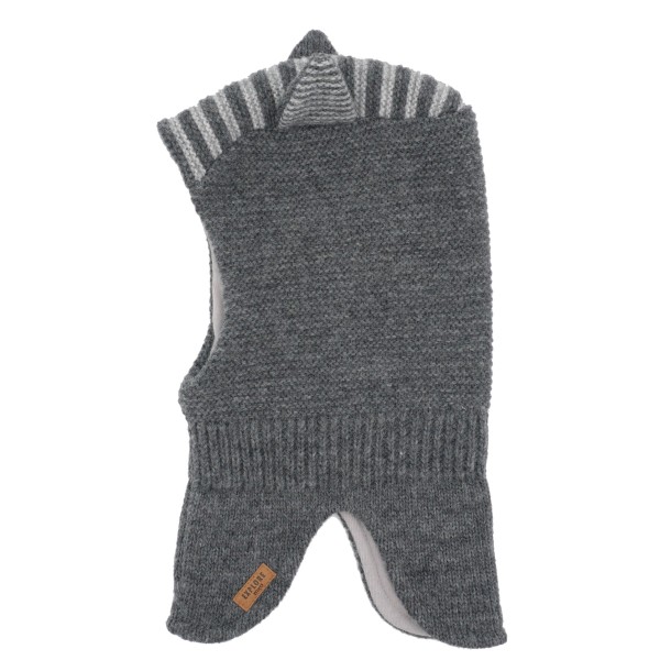 maximo - Mini Boy's Schlupfmütze Waschbär - Sturmhaube Gr 49-51 cm grau von Maximo
