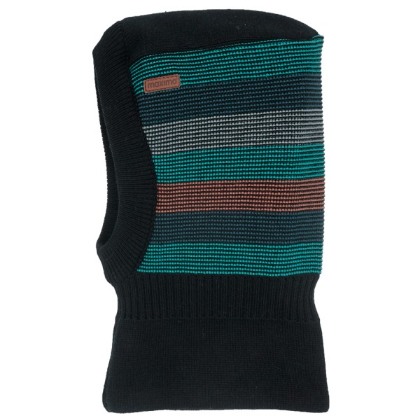 maximo - Mini-Schlupfmütze Blockringel - Mütze Gr 51 cm schwarz von Maximo