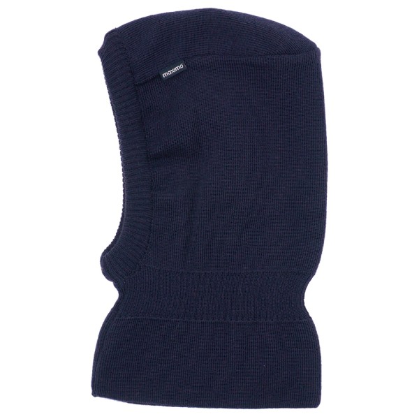 maximo - Mini-Schlupfmütze einfarbig - Sturmhaube Gr 51-53 cm blau von Maximo