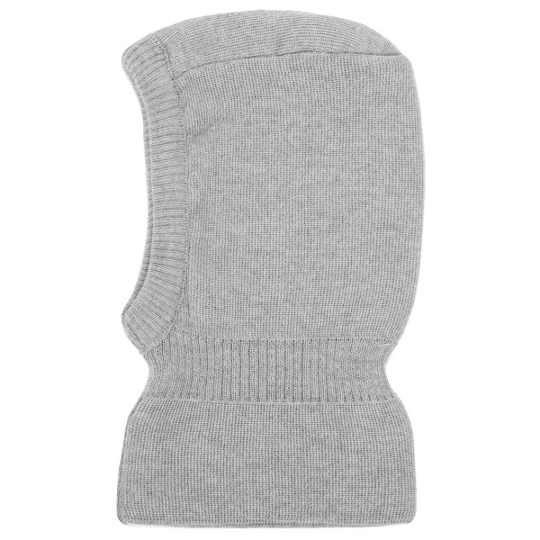 maximo - Mini-Schlupfmütze einfarbig - Sturmhaube Gr 53-55 cm grau von Maximo