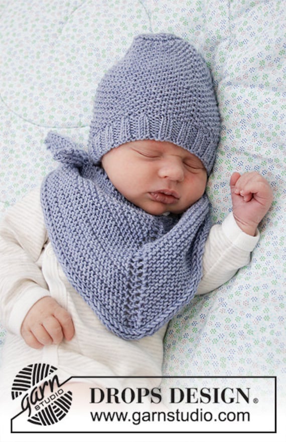 Handgestrickte Babymütze Tuch Set Frühchen - 4 Jahre von MaxiundMoritz