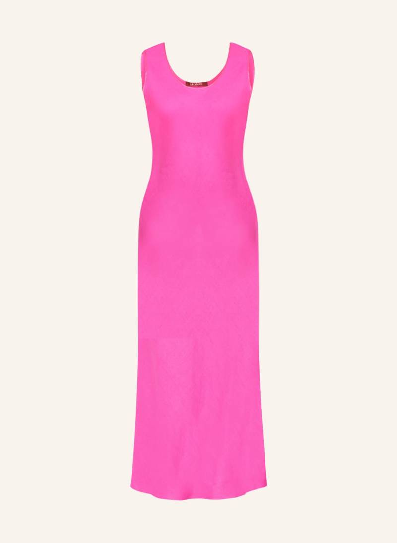 Max Mara Studio Kleid Ultimo Mit Leinen pink von Max Mara STUDIO