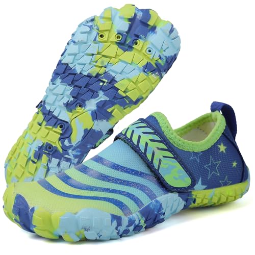 Jungen Wasserschuhe Mädchen Barfussschuhe Atmungsaktiv Badeschuhe für Kinder Schnell Trocknend von Maxome