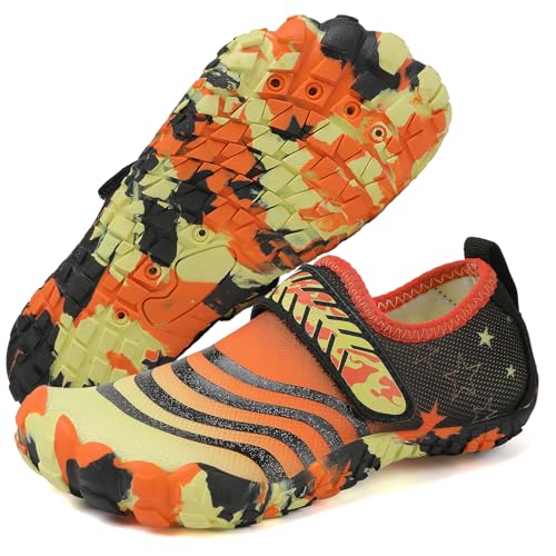 Jungen Wasserschuhe Mädchen Barfussschuhe Atmungsaktiv Badeschuhe für Kinder Schnell Trocknend Jungen Wasserschuhe Mädchen Barfussschuhe Atmungsaktiv Badeschuhe für Kinder Schnell Trocknend von Maxome