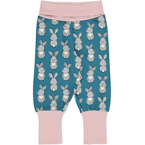 Maxomorra Baby Pants Rib Rabbit 062/68 von Maxomorra