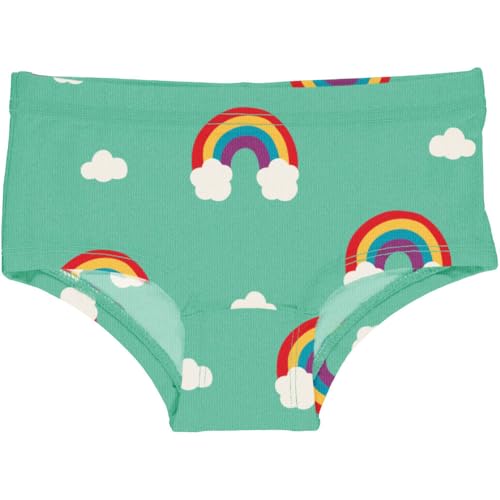 Maxomorra Hipster/Unterhose mit Regenbogen 110/116 von Maxomorra