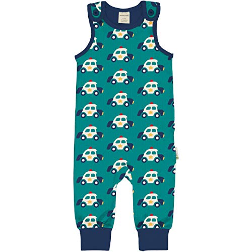 Maxomorra Jungen Strampler Overall mit Polizei Autos Playsuit Police Car (98/104) von Maxomorra