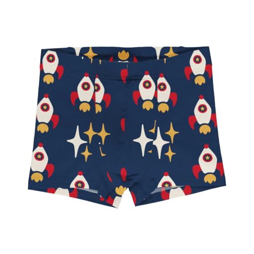 Maxomorra Jungen Unterhose Raumschiffe Boxer Shorts Rocket (134-140) von Maxomorra