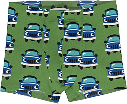 Maxomorra Jungen Unterhose mit Autos Boxer Shorts CAR (122-128) von Maxomorra