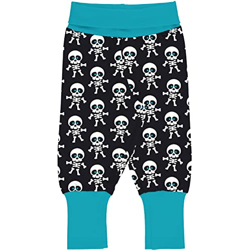 Maxomorra Kinder Hose mit Skeletten Halloween Collection Skeleton (92-98) von Maxomorra