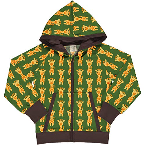 Maxomorra Kinder Kapuzenjacke mit Giraffen Cardigan Hood Giraffe (110/116) von Maxomorra