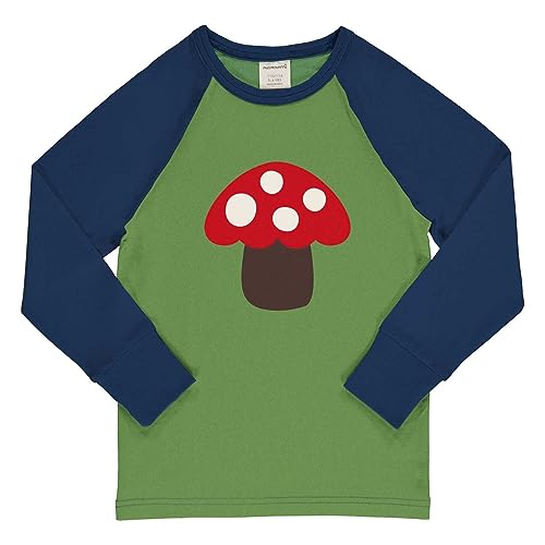 Maxomorra Langarmshirt mit Pilz Top Raglan LS Mushroom(134/140) von Maxomorra