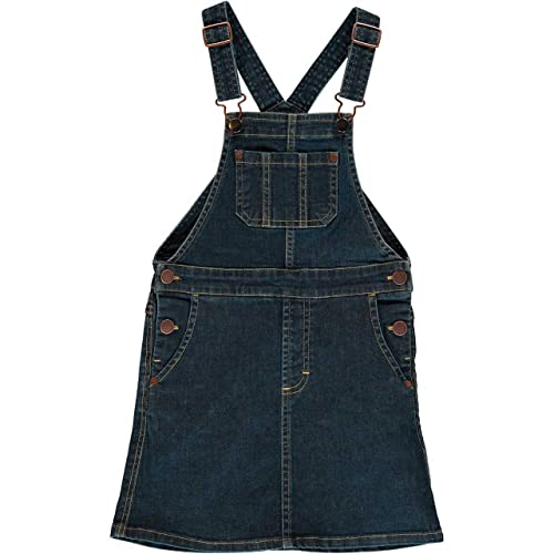 Maxomorra Mädchen Jeans Latzkleid Pinafore Dress Denim (110-116) von Maxomorra