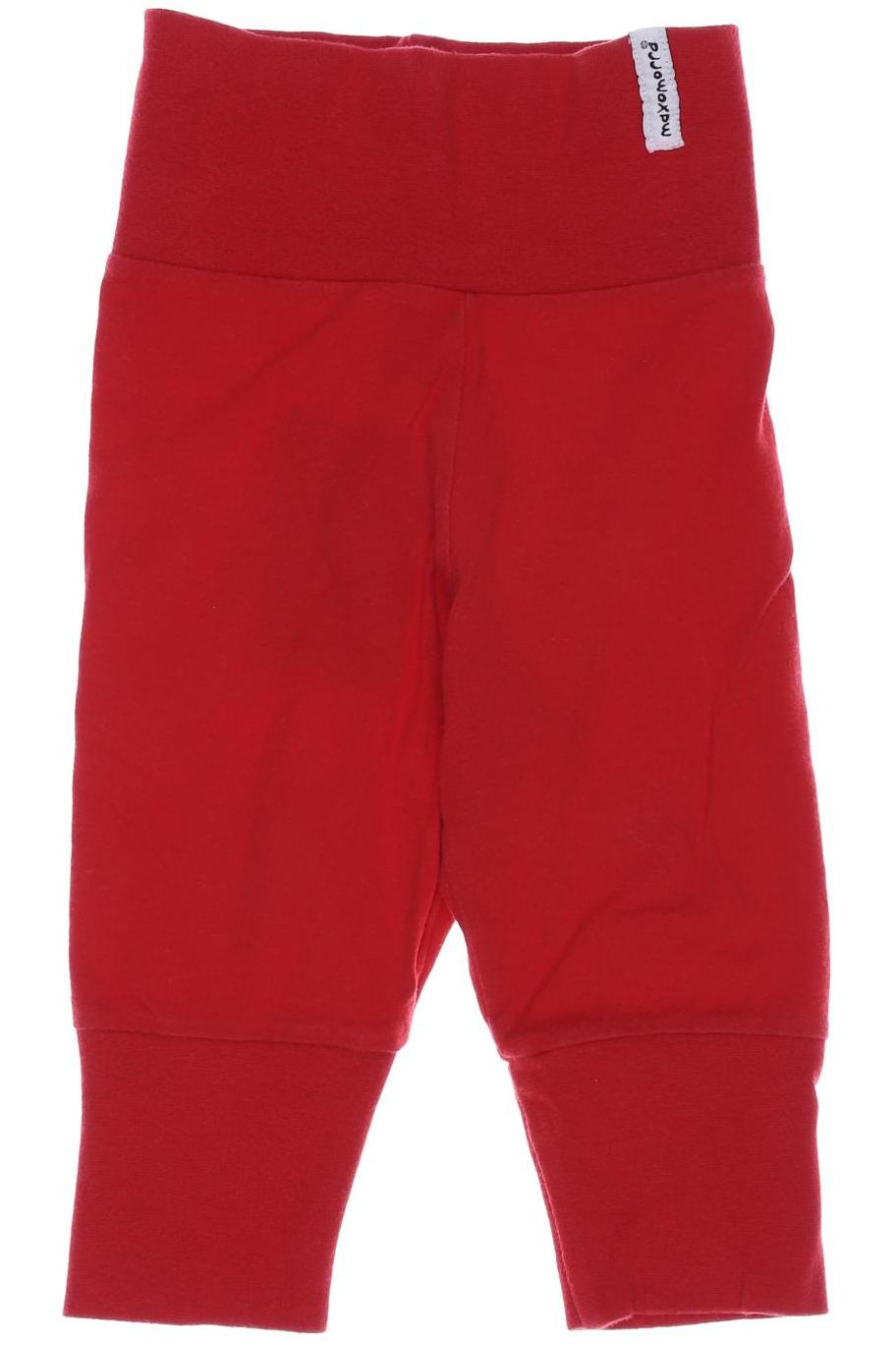 Maxomorra Mädchen Stoffhose, rot von Maxomorra