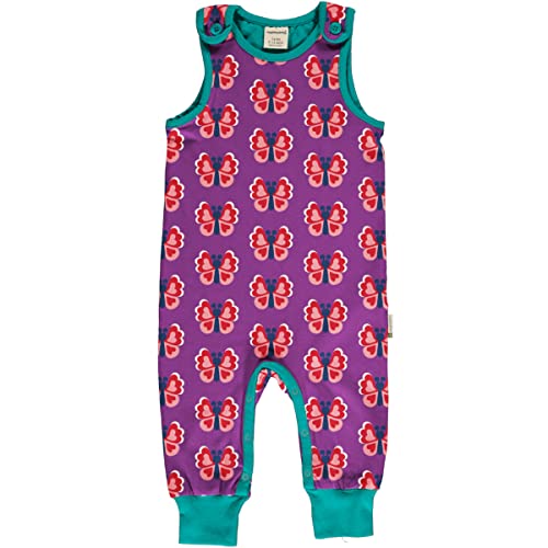 Maxomorra Mädchen Strampler mit Schmetterlingen Playsuit BUTTERFLY (86-92) von Maxomorra