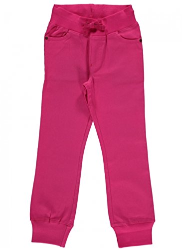 Maxomorra Pants Twill Rib Cerise 86/92 von Maxomorra