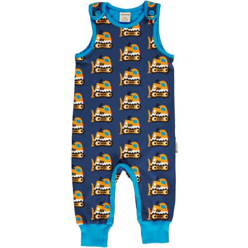 Maxomorra Strampler Overall Playsuit BULLDOZER (110-116) von Maxomorra