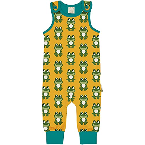 Maxomorra Strampler Overall mit Fröschen Motiv Playsuit Frog (110-116) von Maxomorra