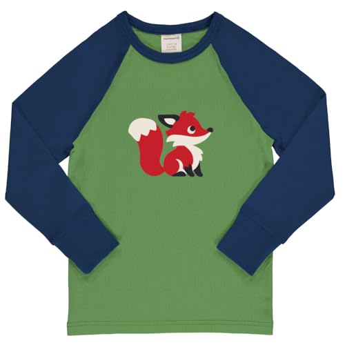 Maxomorra Top LS Raglan Fox, 98/104 von Maxomorra