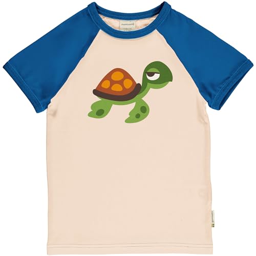 Maxomorra Top SS Raglan Turtle, 122/128 von Maxomorra