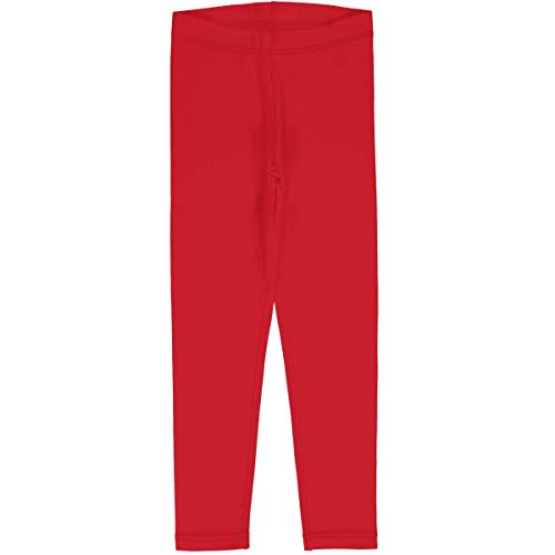 maxomorrra Mädchen Leggings einfarbig Ruby Rubin (146/152) von Maxomorra