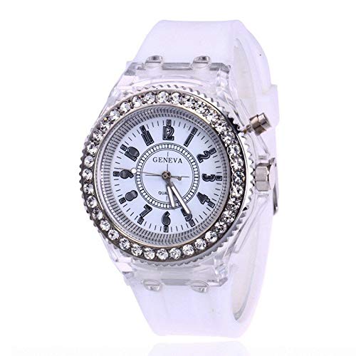 Leuchtende Armbanduhr für Damen – Quarz-Licht mehrfarbig Mädchen Leuchtende Armbanduhr für Damen – Quarz-Licht mehrfarbig Mädchen von Maxpro France