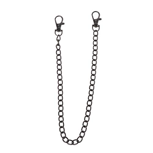 Maxtonser Punk 16" Taille Hosenkette Gürtel Geldbörse Kette Hip Hop Taschenkette für mit Schlüsselanhänger Taillenkette Anti-Verlust für Schlüsselanhänger für, Hosenkette von Maxtonser