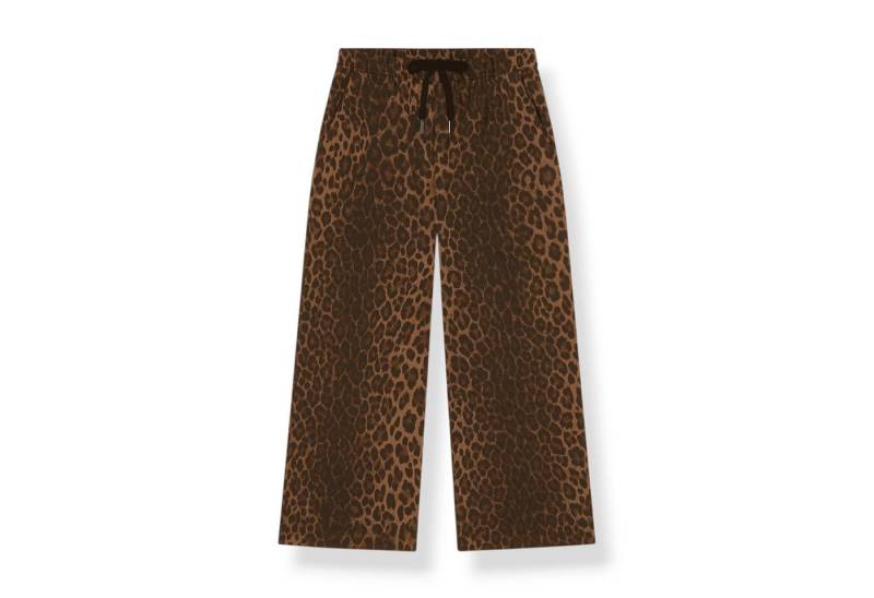 May Gem Loungehose Damen Stoffhose im wilden Animal Print - Leo Look von May Gem