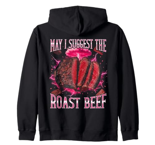 Darf ich Roast Beef Funny Bootleg Girls Trip BBQ 2026 vorschlagen Kapuzenjacke von May I Suggest Roast Beef Funny Bootleg Girls Trip